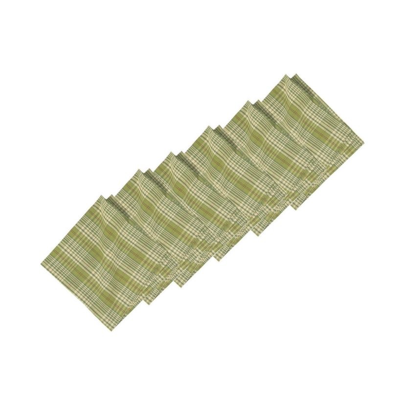 Holly Plaid Napkin Set of 6