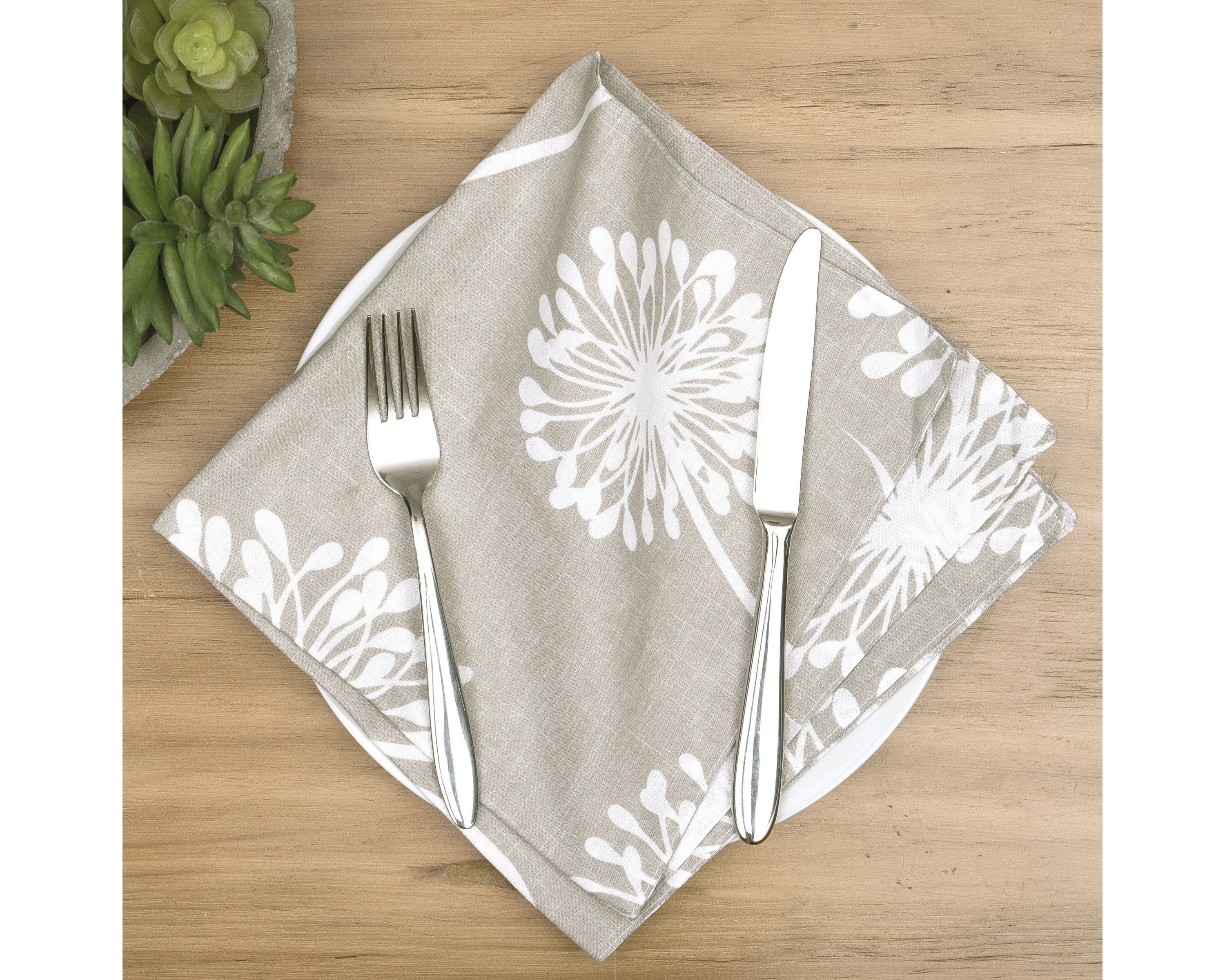 Guinevere Cotton Reversible Napkin Set of 6