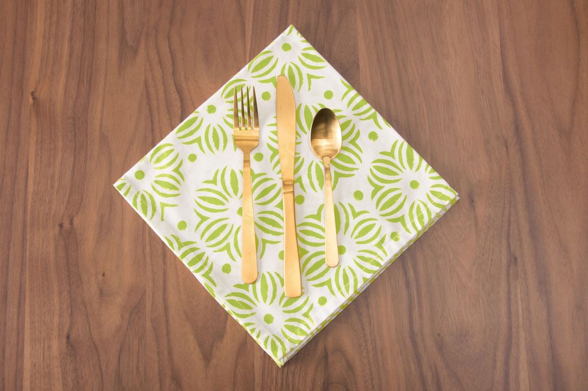 Midge Citron Napkin Set of 4