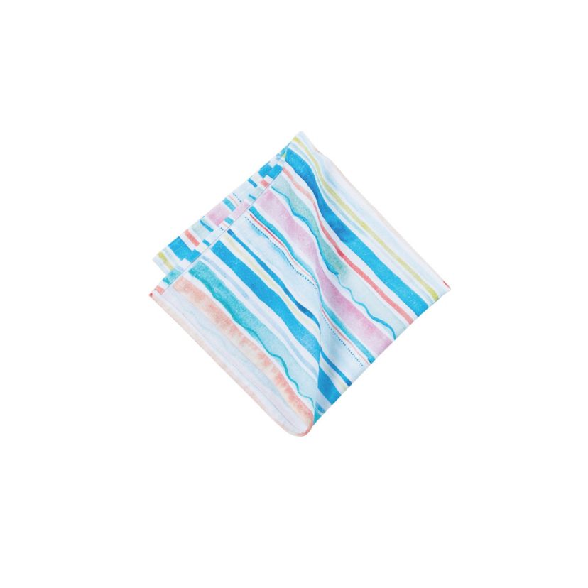 Mermaid Garden Stripe Napkin Set of 6