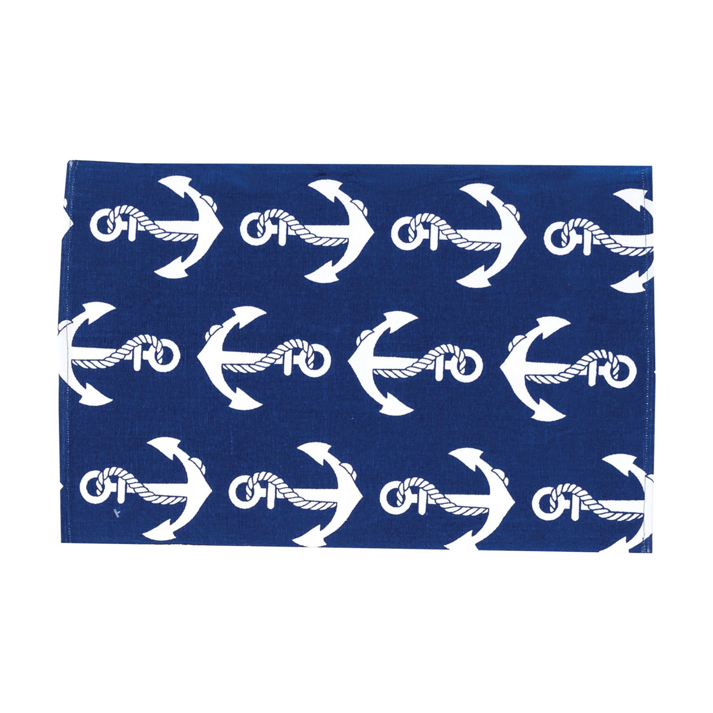 Beachy Anchor Cotton Placemat Set of 6