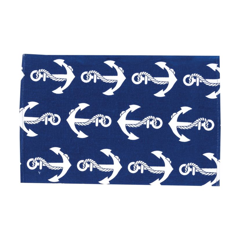 Beachy Anchor Cotton Placemat Set of 6