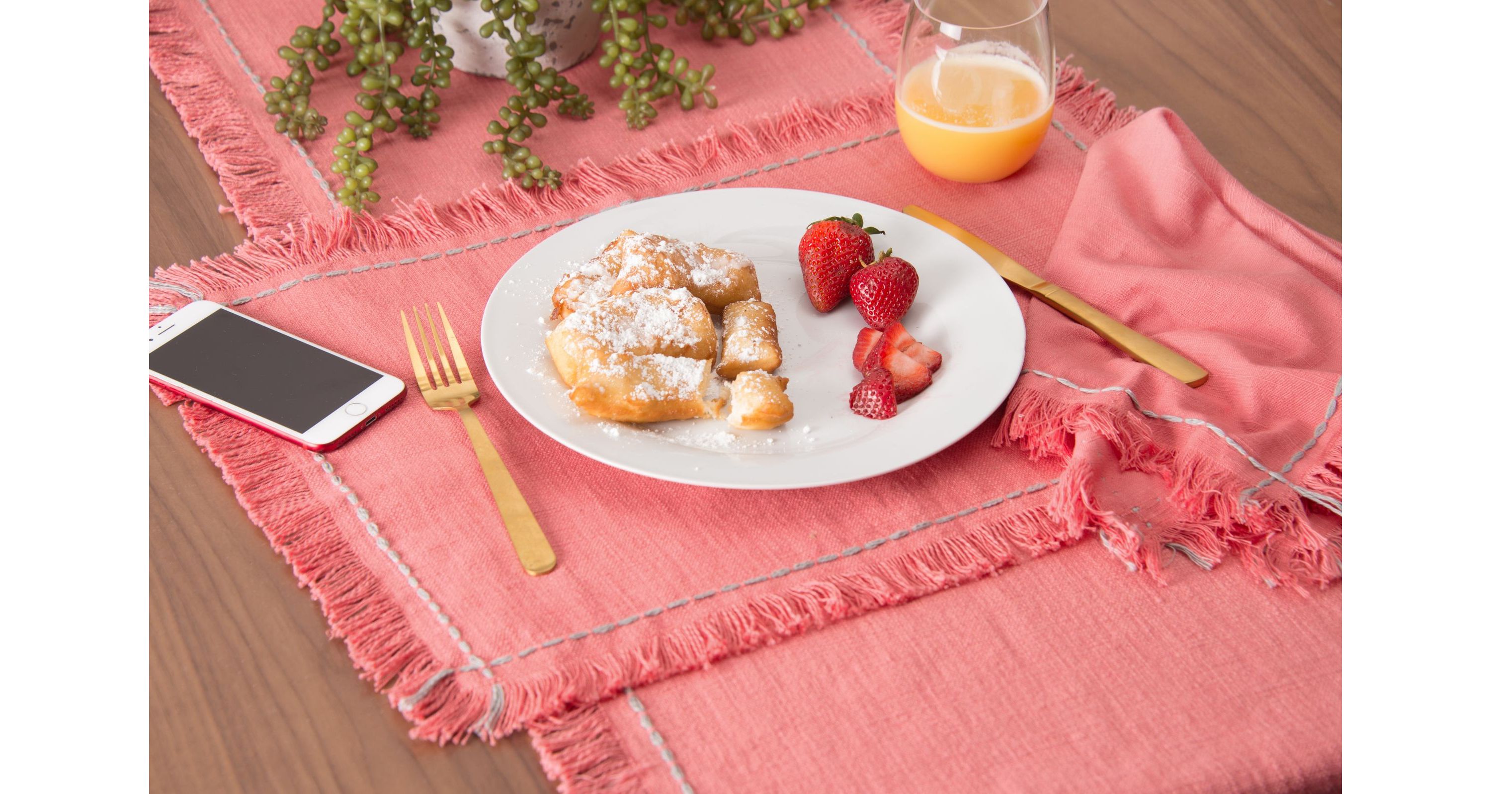 Cheryl Hibiscus Placemat Set of 4