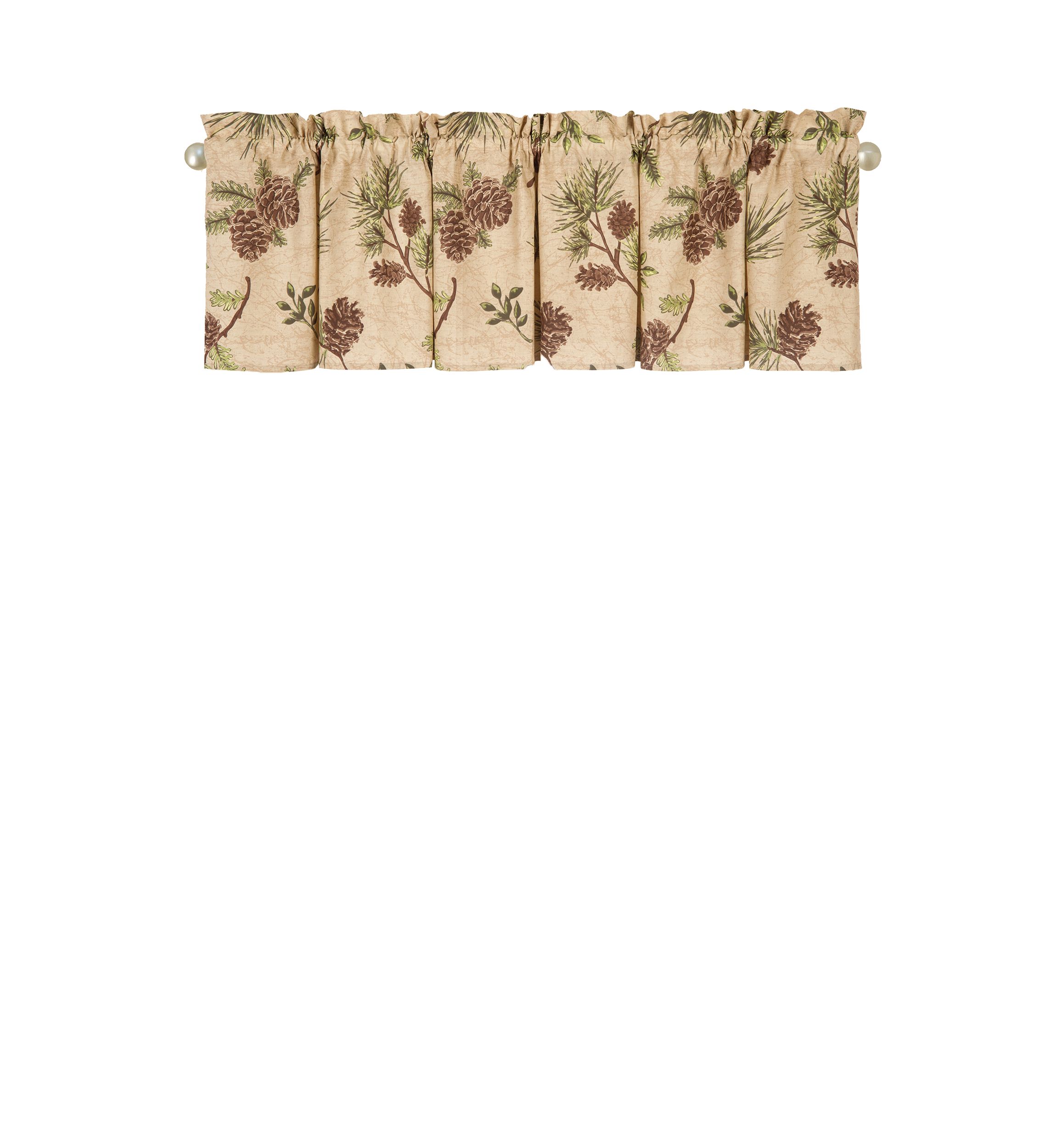 Woodland Retreat Valance Set of 2