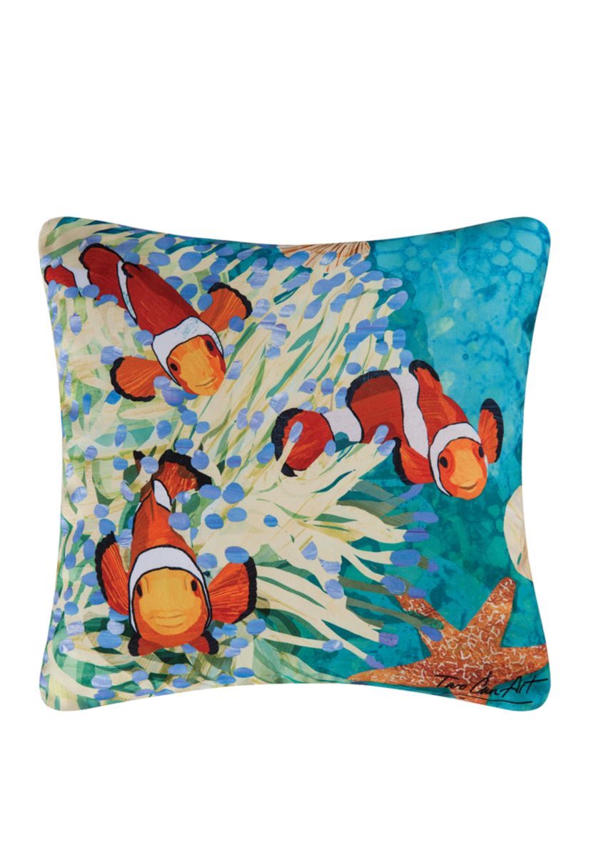 Coral Reef Fish Pillow