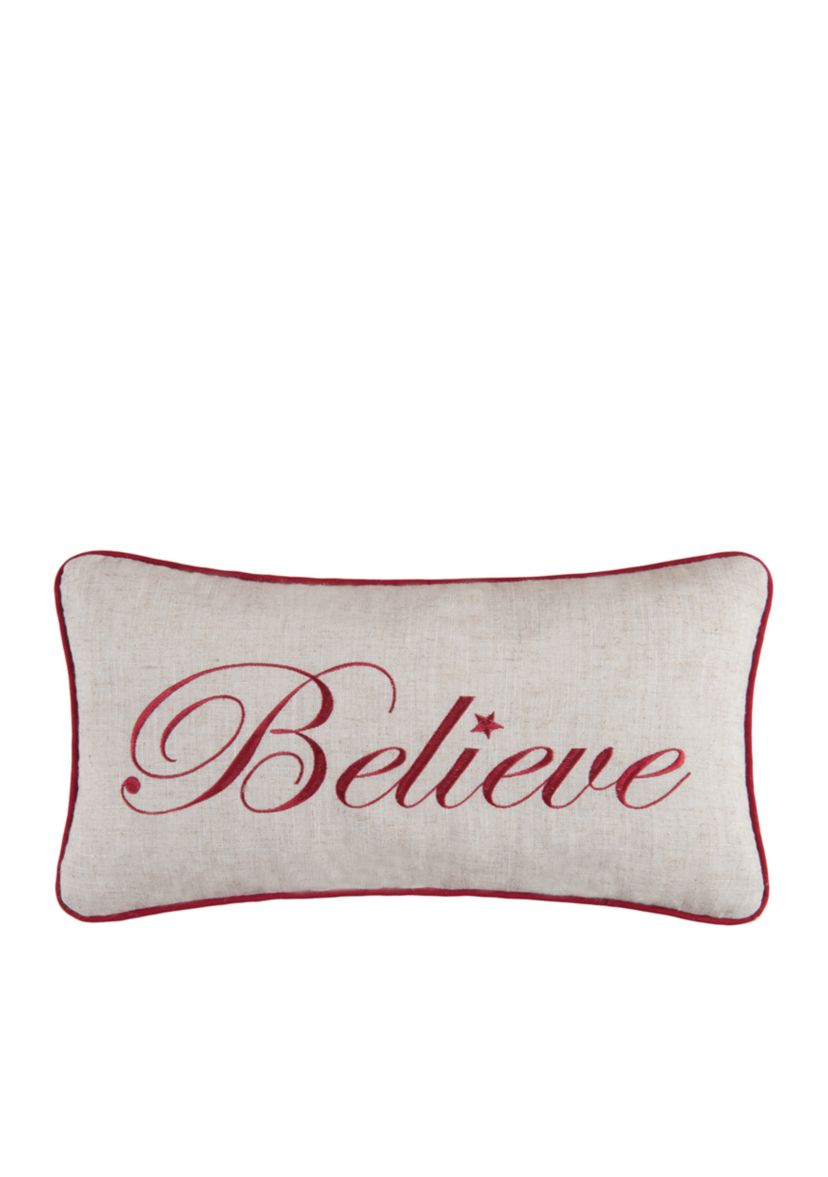 Believe Throw Pillow