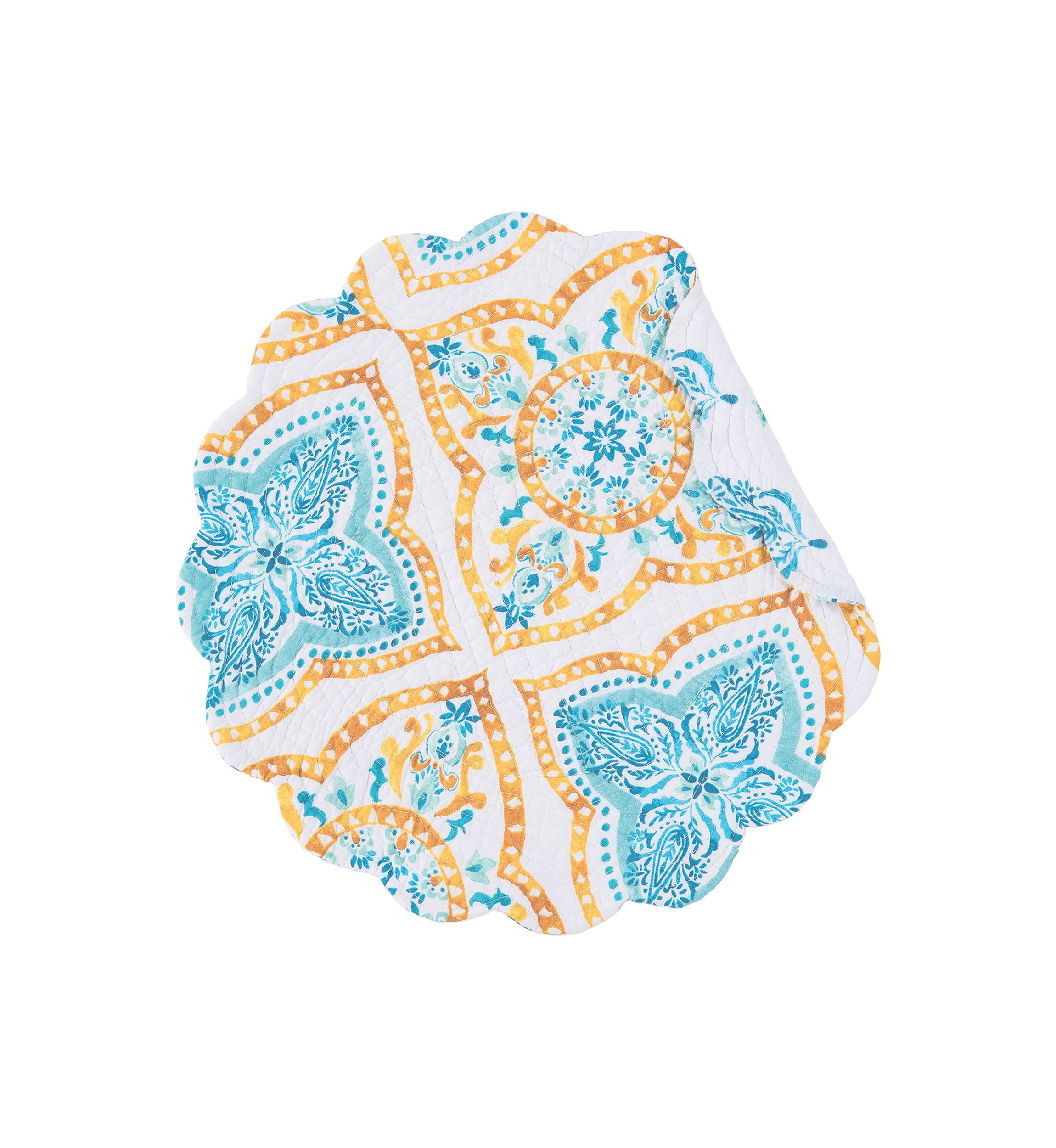 Terrace Medallion Round Placemat