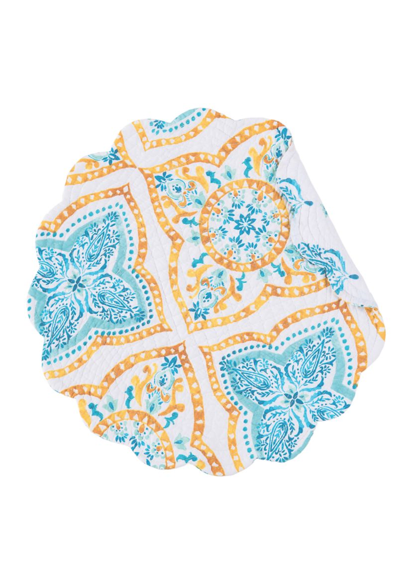 Terrace Medallion Round Placemat