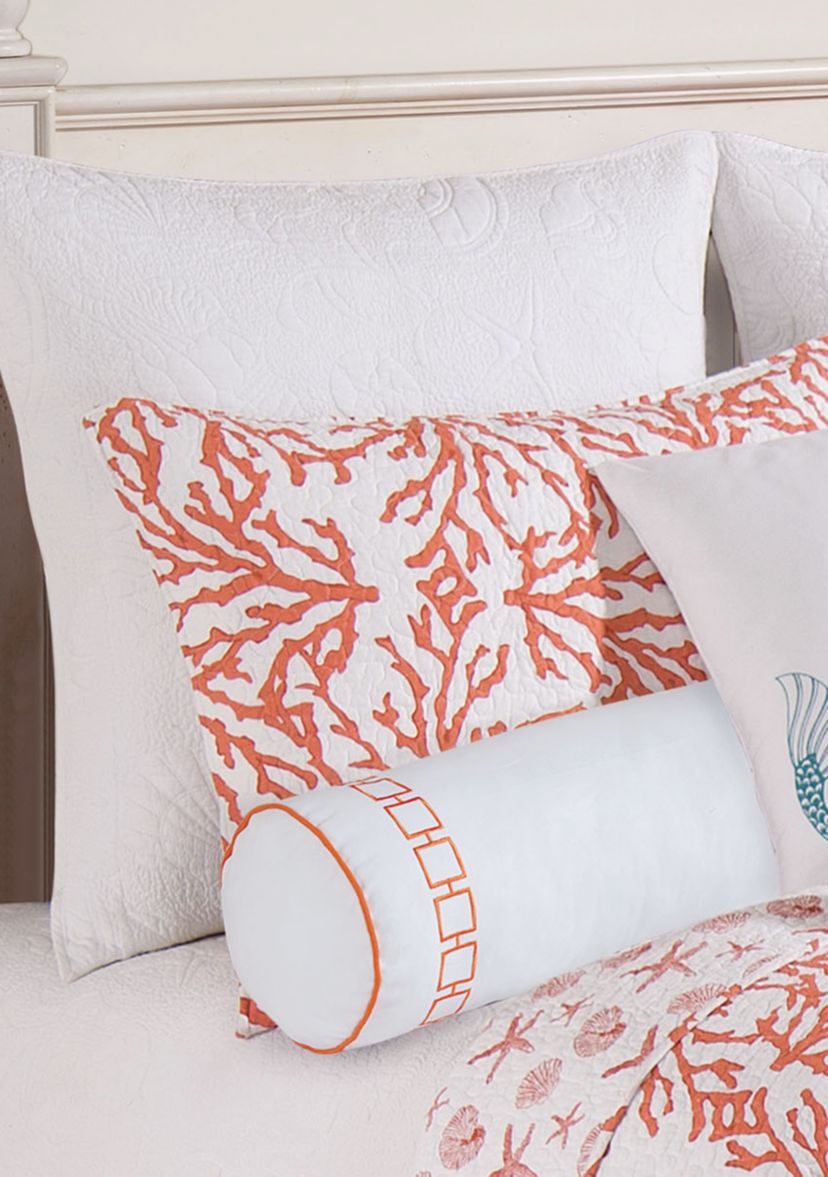 Island Reef White Euro Sham 26-in. x 26-in.