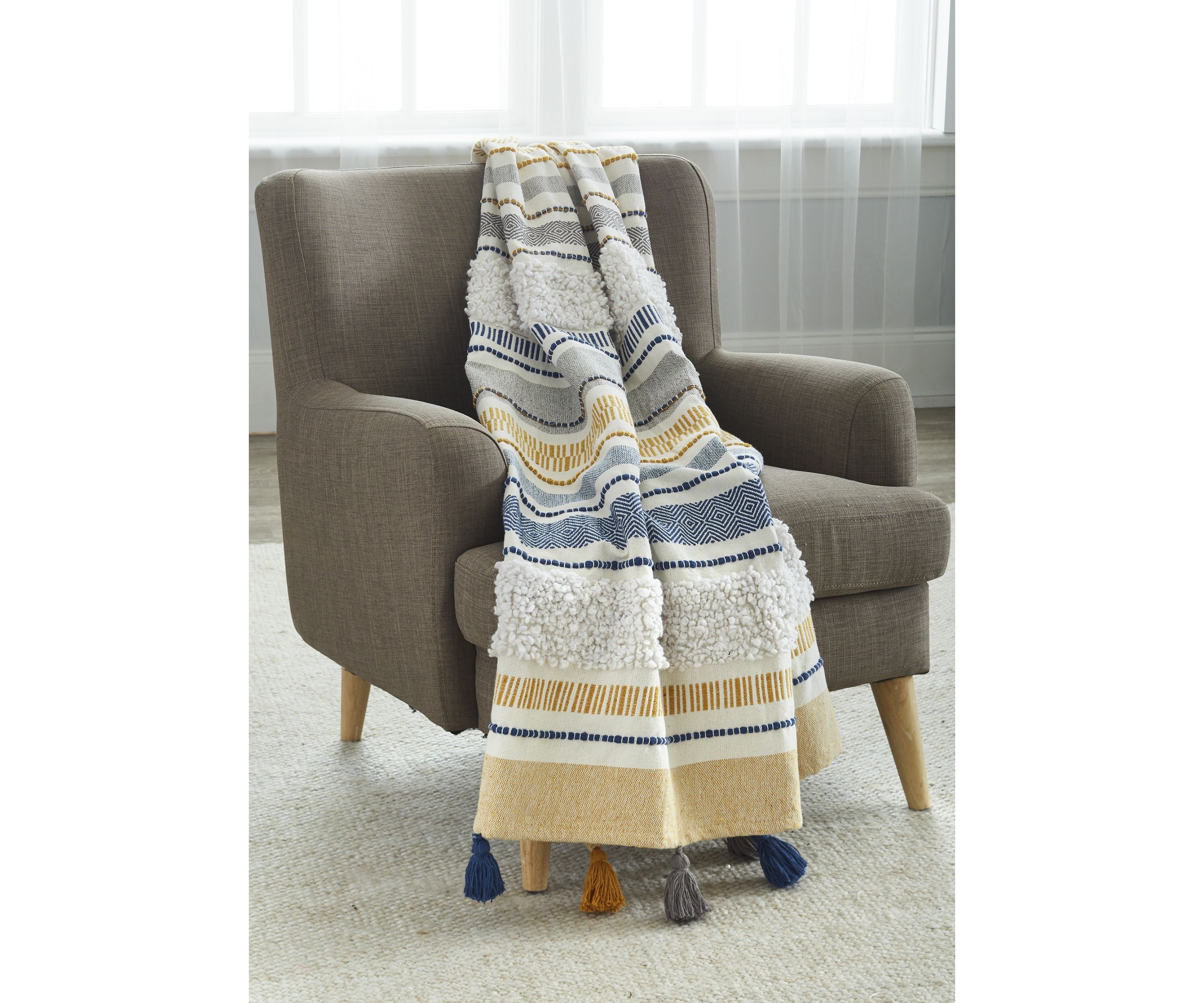 Barton Ochre Throw 