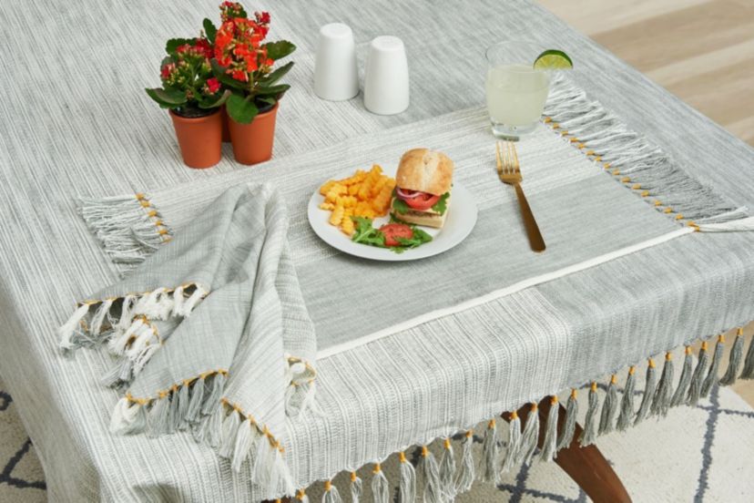 Kerbey Boulder 54" x 54" Table Throw Tablecloth