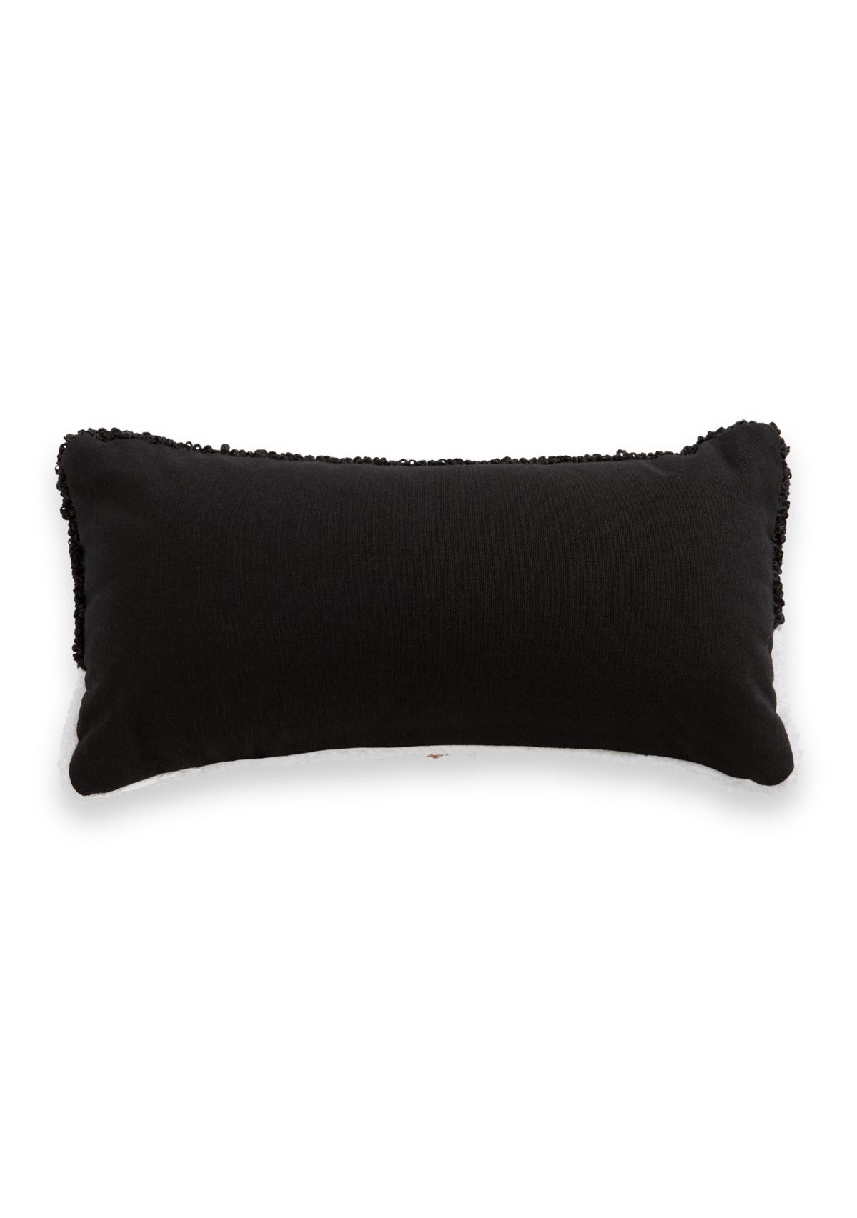 Snowy Trees Mini Hooked Pillow