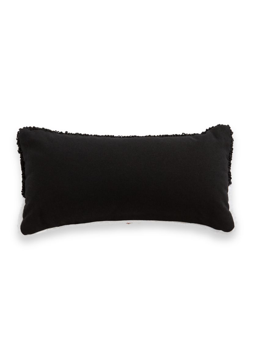 Snowy Trees Mini Hooked Pillow