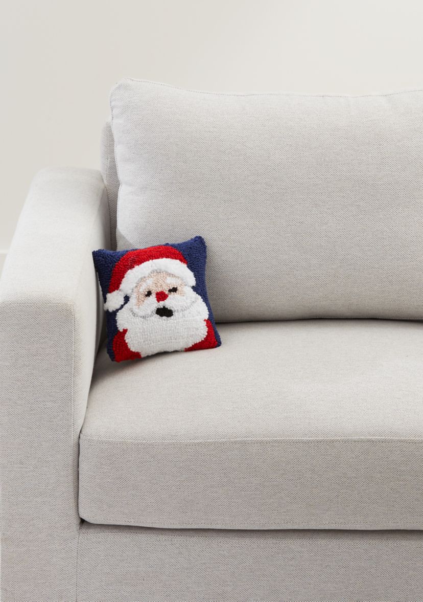Hooked Santa Pillow