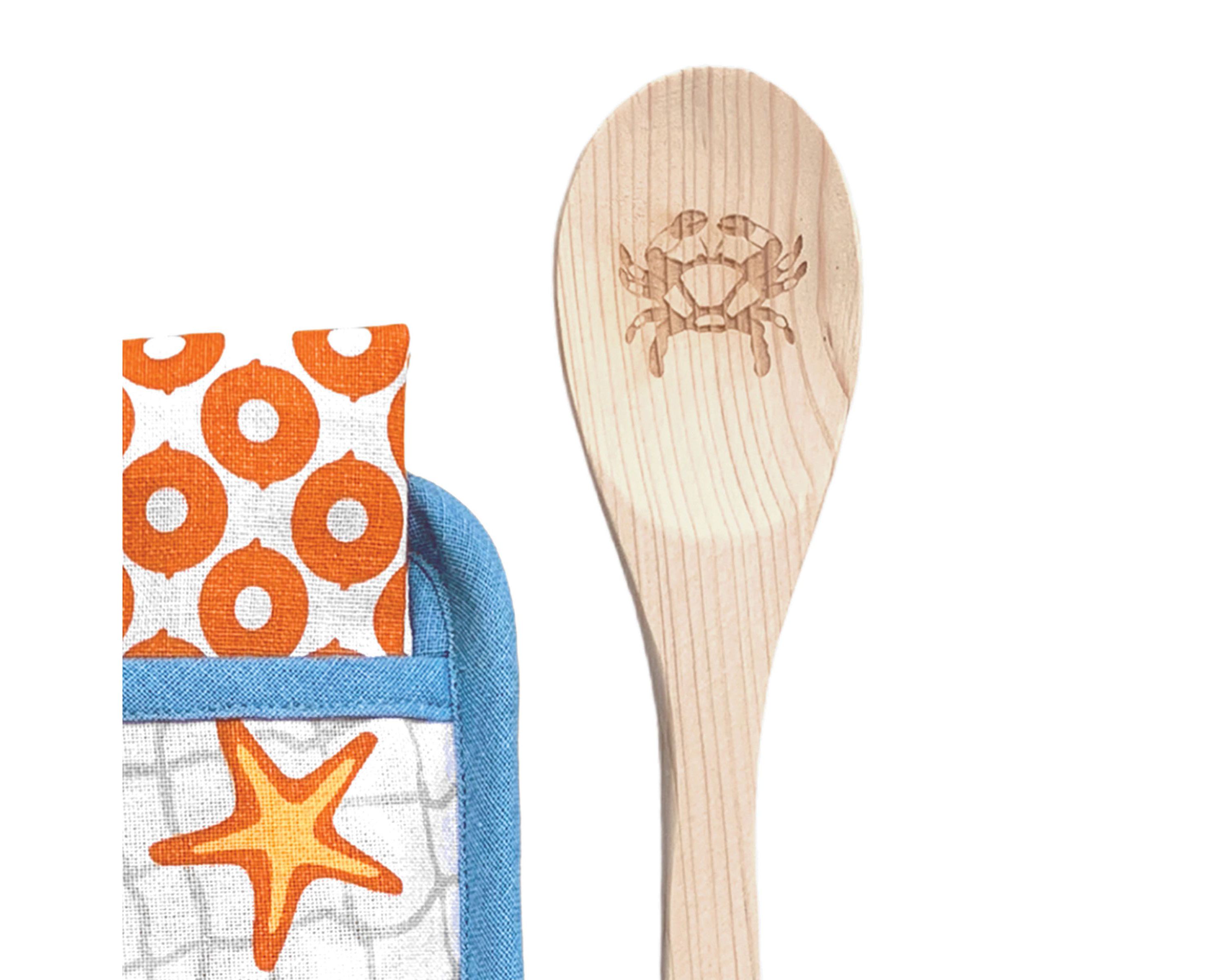Crab Potholder Gift Set