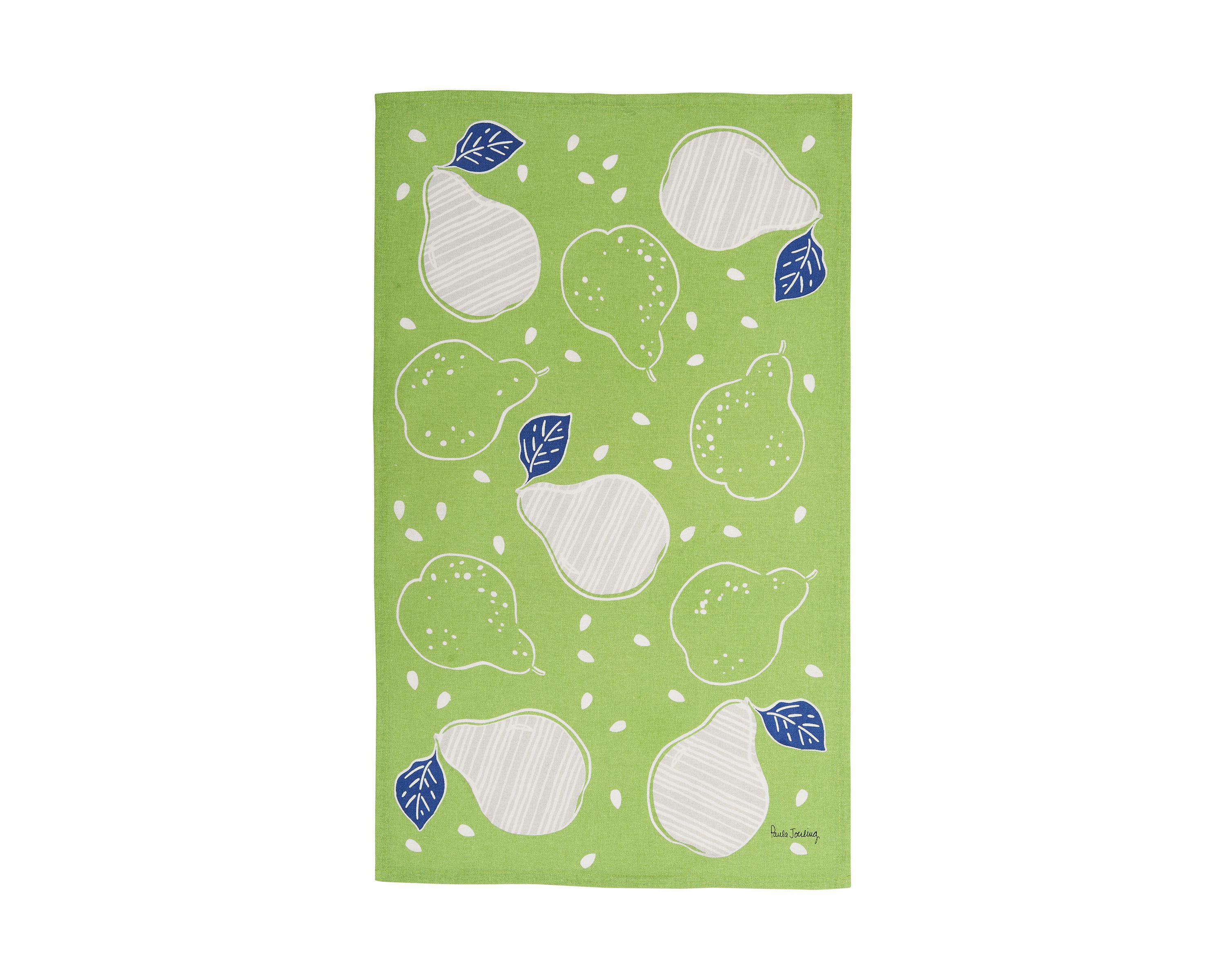 Pear Stripe Dash Valentines Day Potholder Gift Set