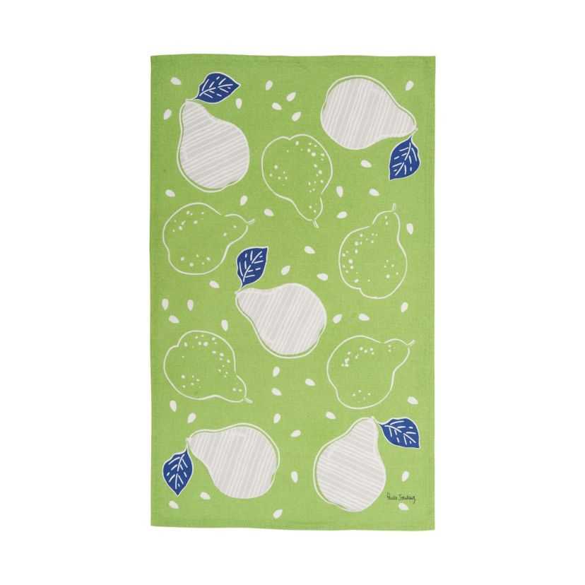 Pear Stripe Dash Valentines Day Potholder Gift Set