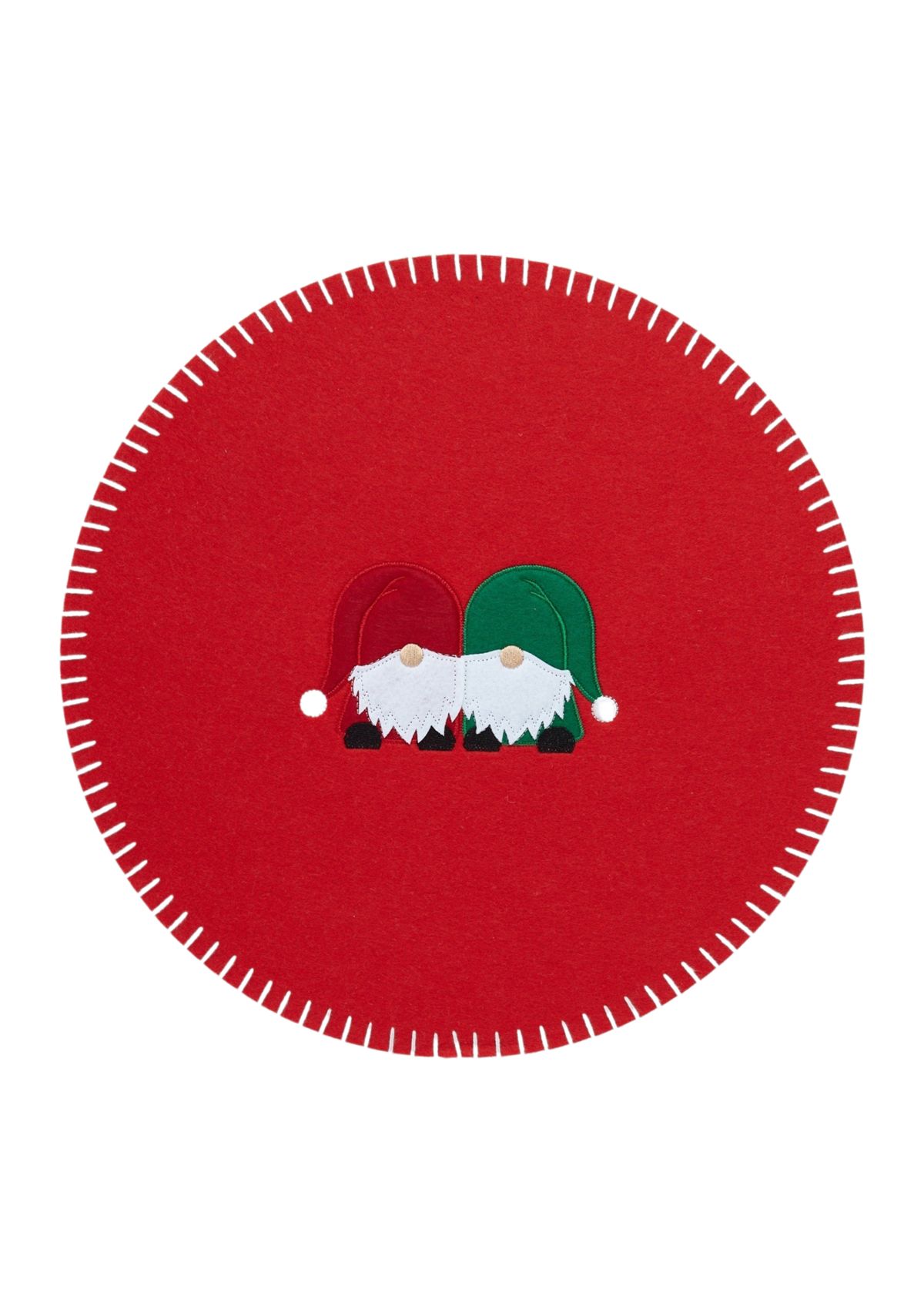 Gnome Round Felt Placemat 