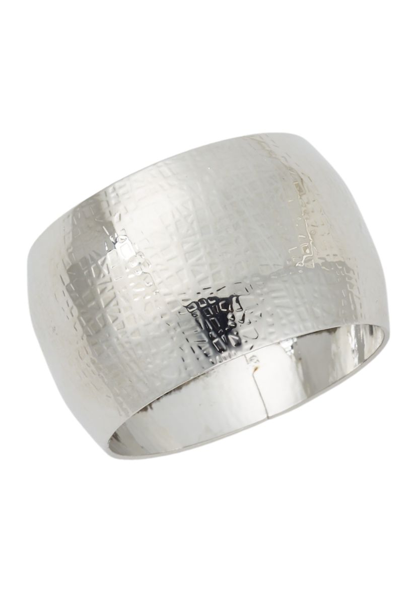 Orbit Silver Napkin Ring Holder
