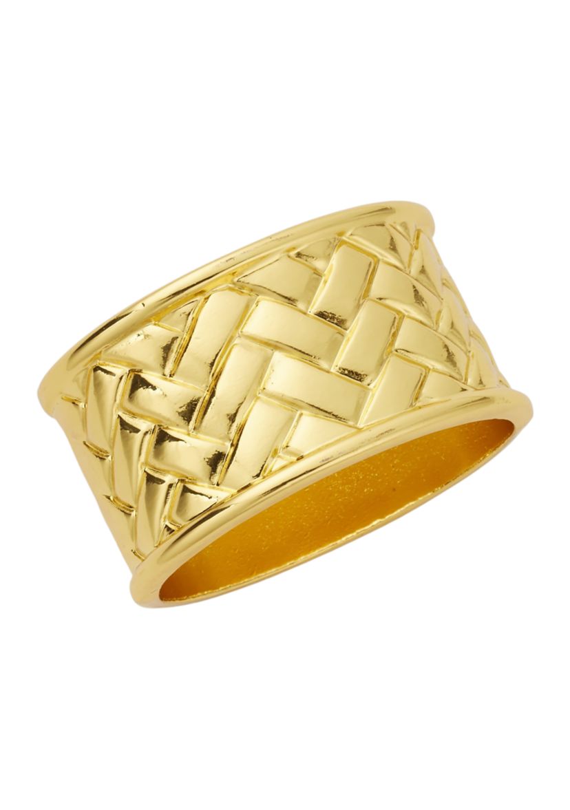 Cardiff Gold Napkin Ring