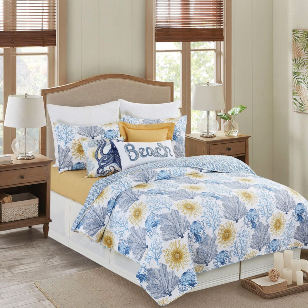 Monterey Mist Twin Bedspread