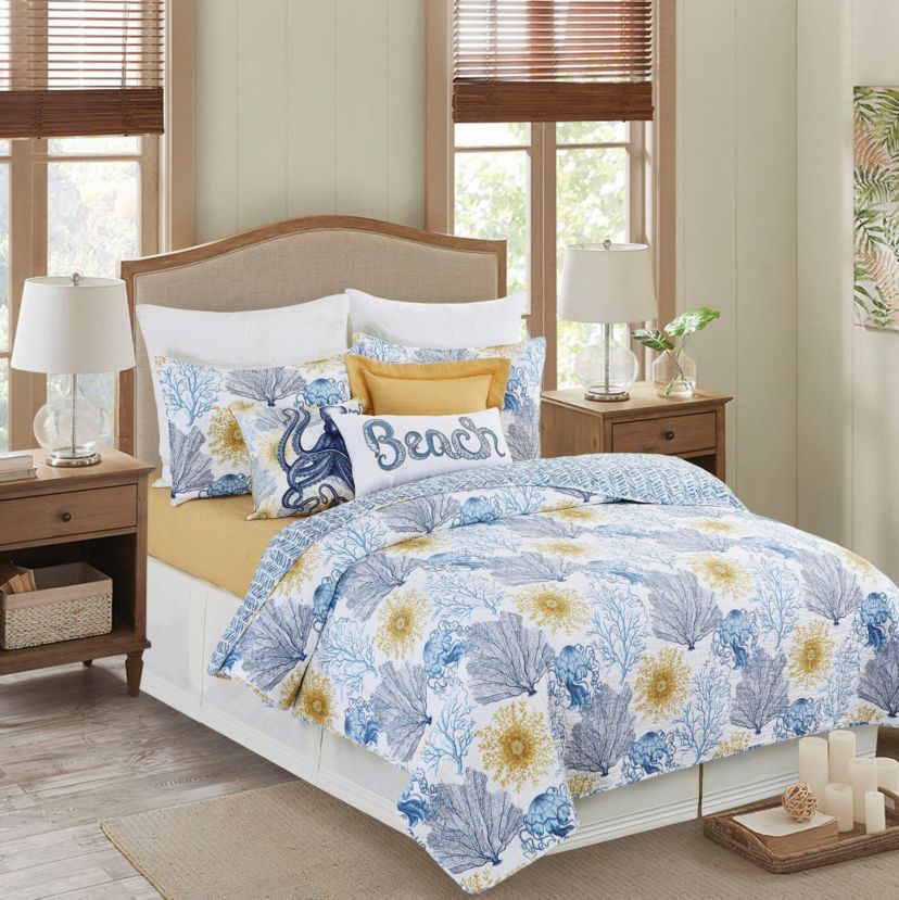 Monterey Mist Twin Bedspread