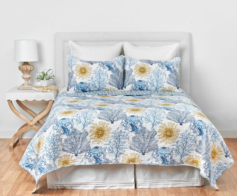 Monterey Mist Twin Bedspread