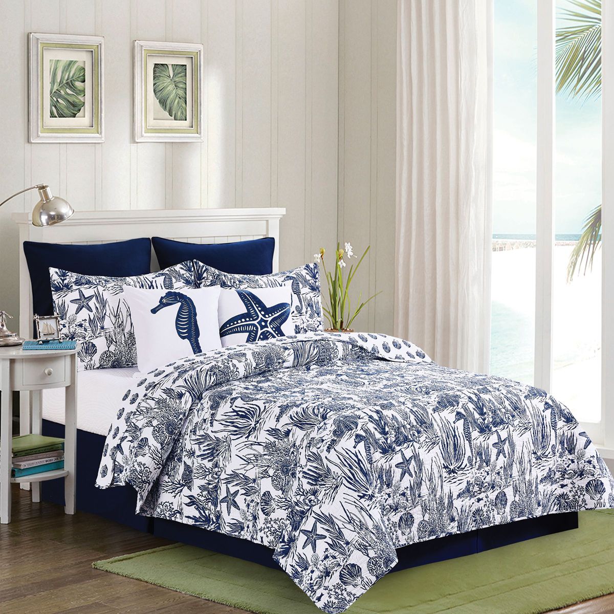 Reef Shores Full/Queen Quilt Set