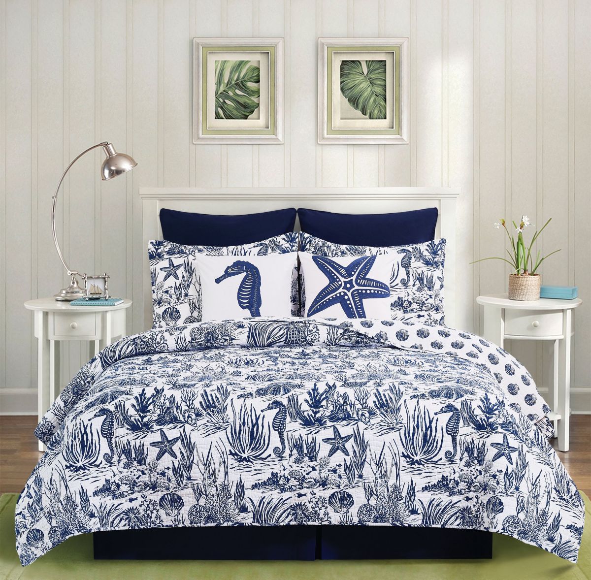 Reef Shores Full/Queen Quilt Set