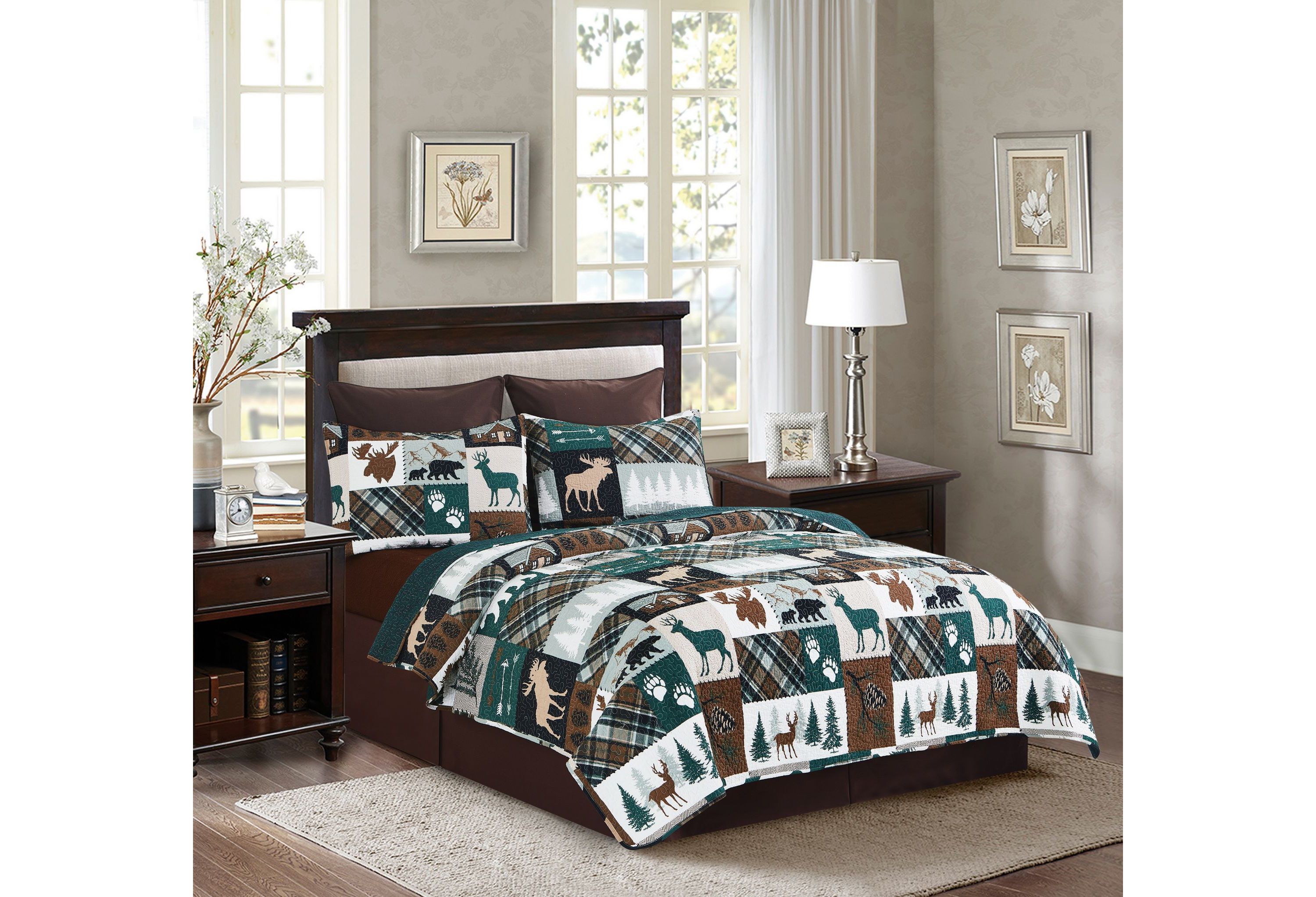 Fletcher Forest King Quilt Set