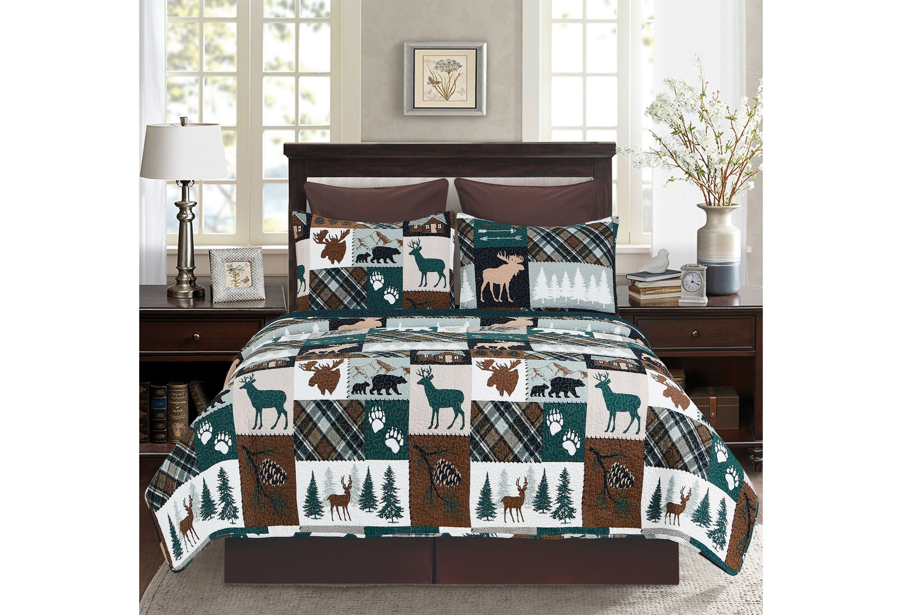 Fletcher Forest King Quilt Set