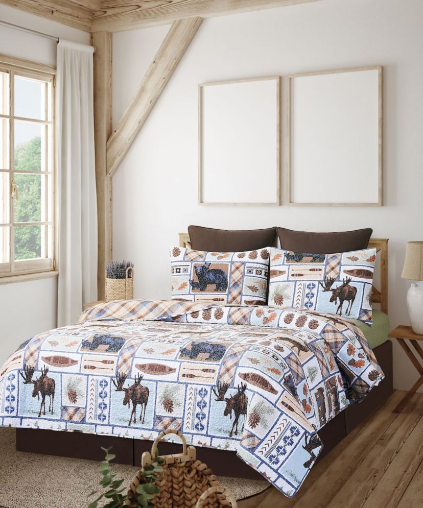 Oakley Lodge King Quilt Set