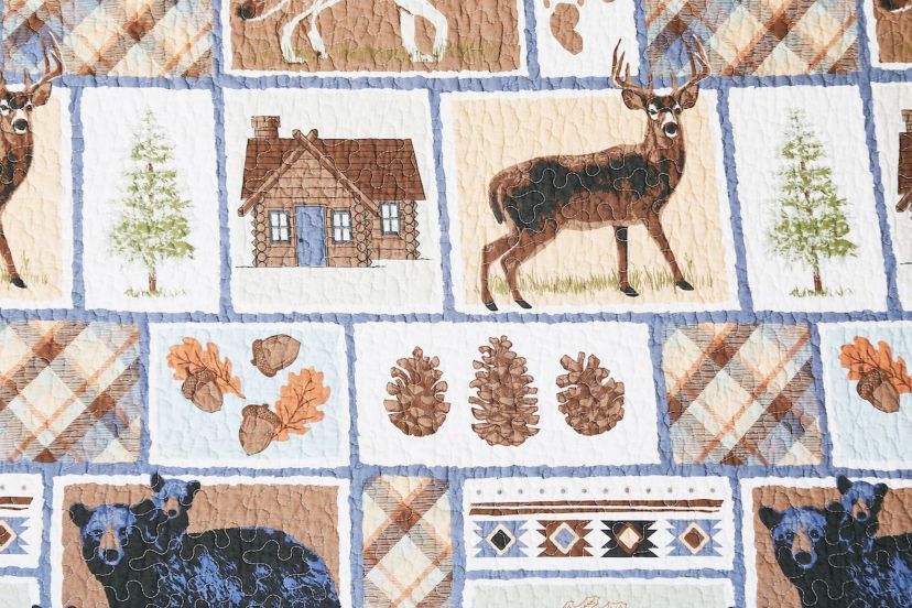 Oakley Lodge King Quilt Set