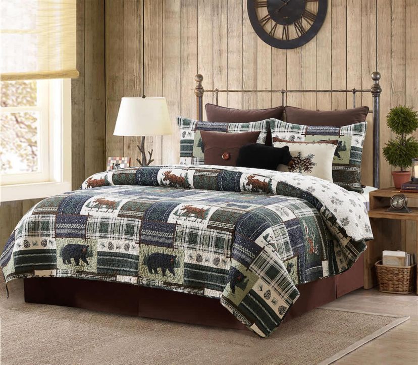 Greenstone Pines 2-Piece Twin Quilt Set