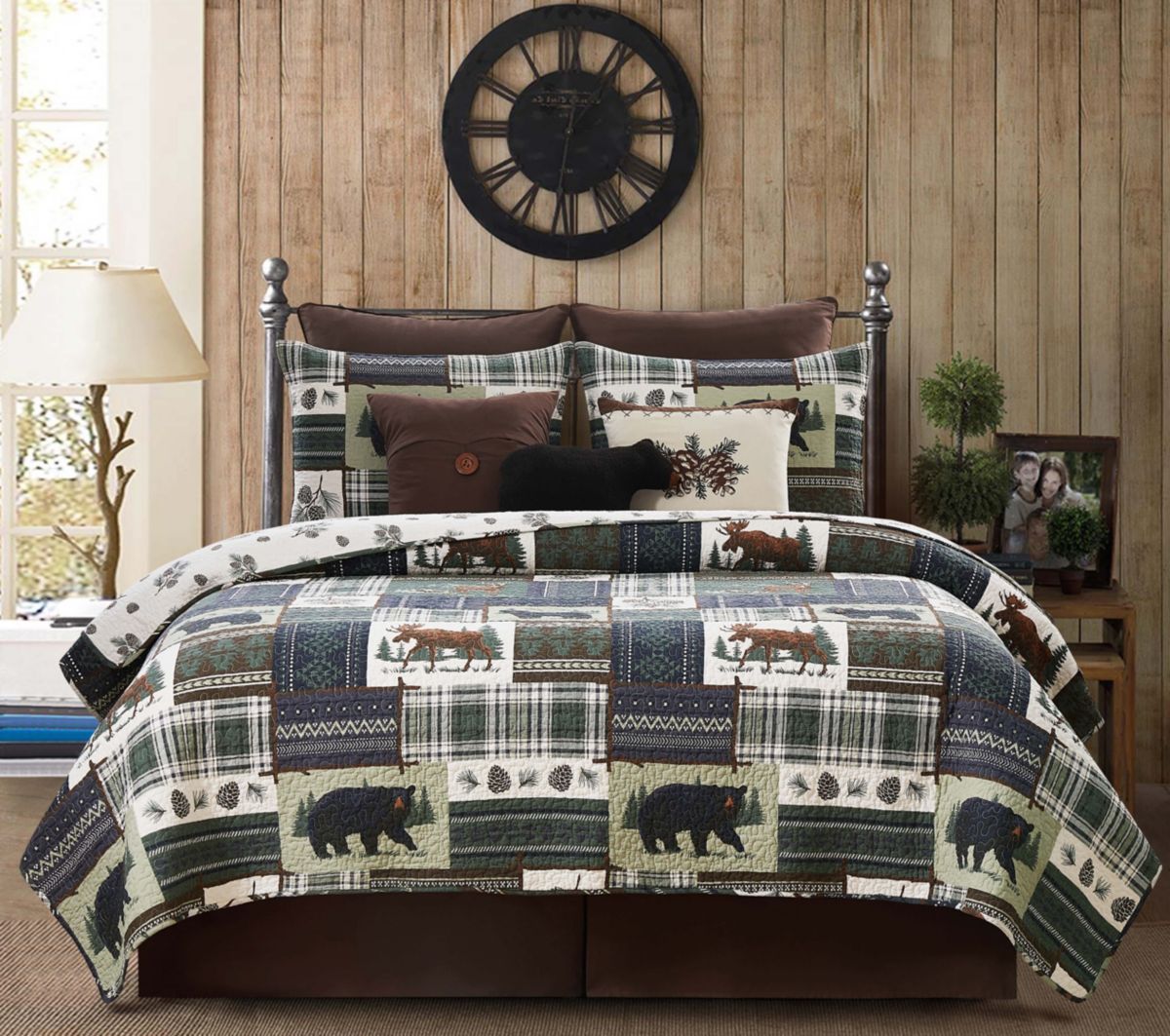 Greenstone Pines 2-Piece Twin Quilt Set