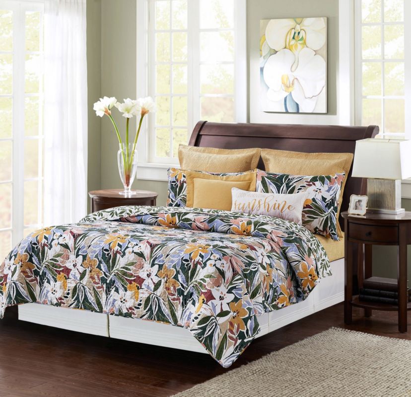 Joelle Full/Queen 3-Piece Quilt Set