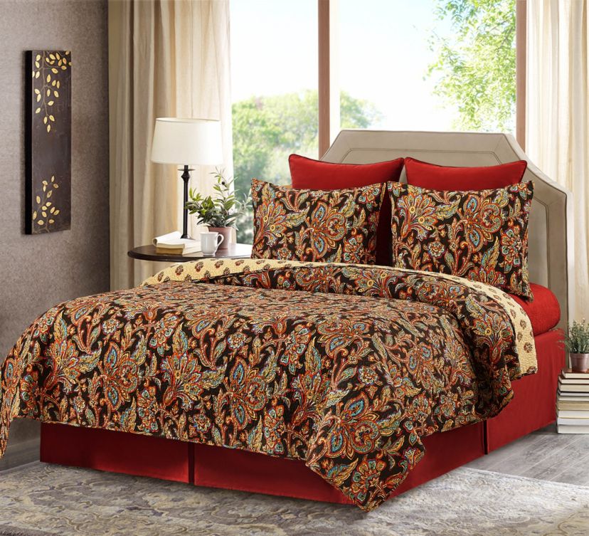 Dorothy Full/Queen 3-Piece Quilt Set
