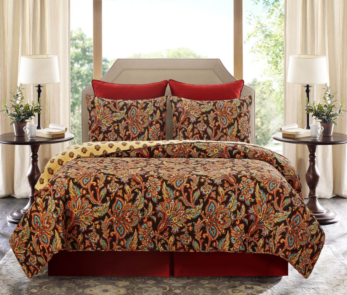 Dorothy King 3-Piece Quilt Set