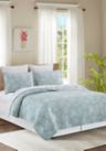 Seafoam Coral Quilt Set