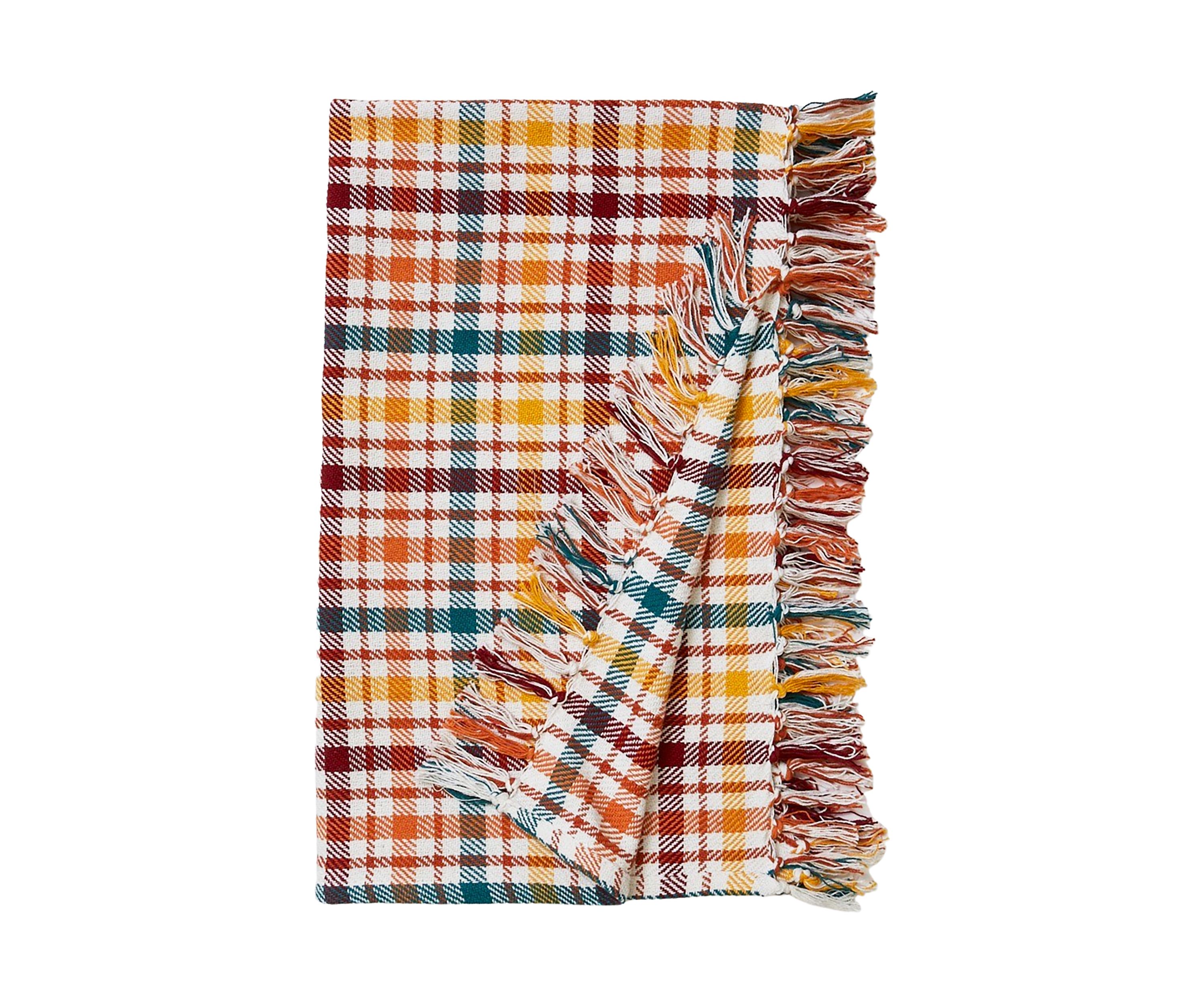 Radley Plaid Throw Blanket