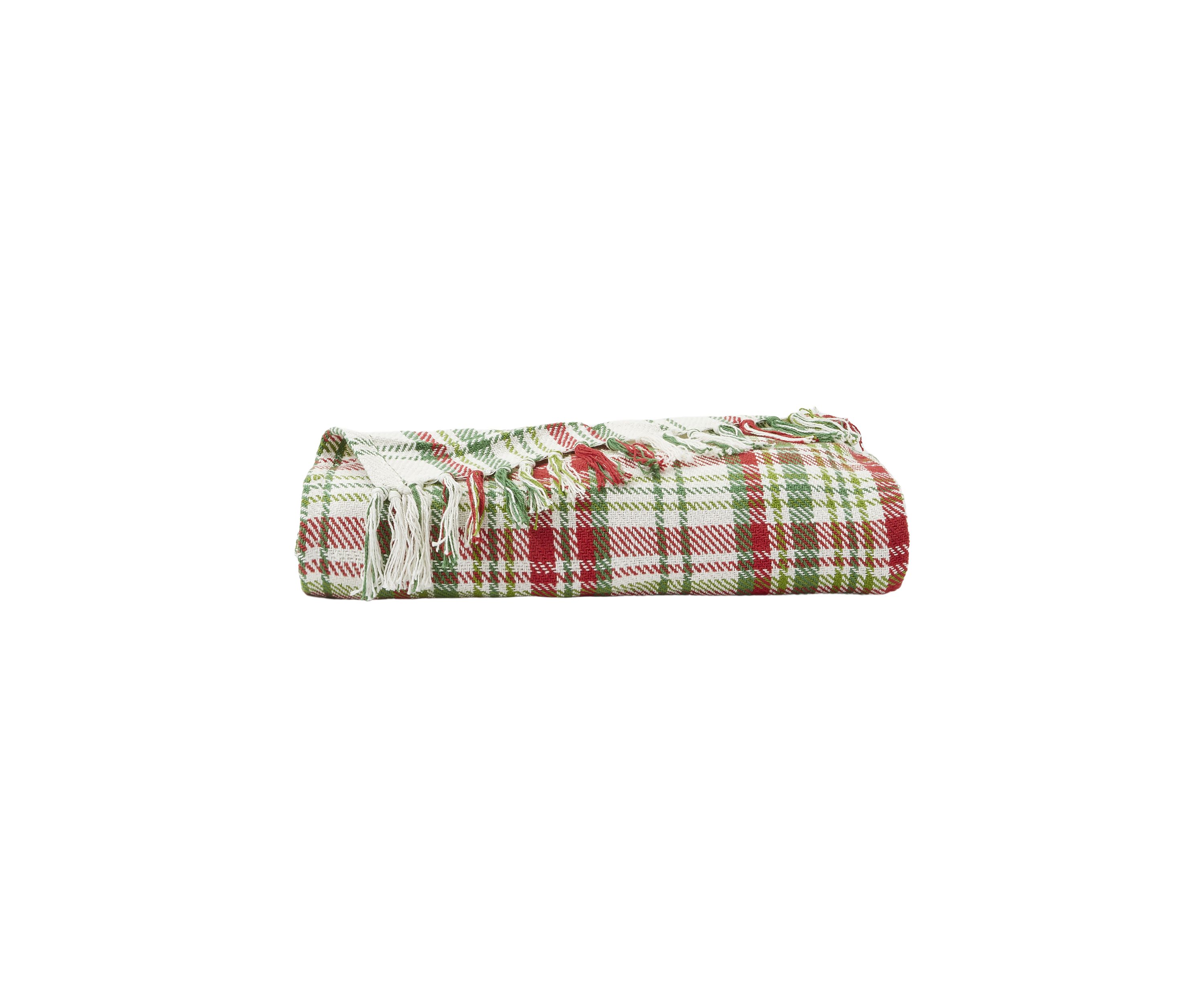 Joel Plaid Throw Blanket
