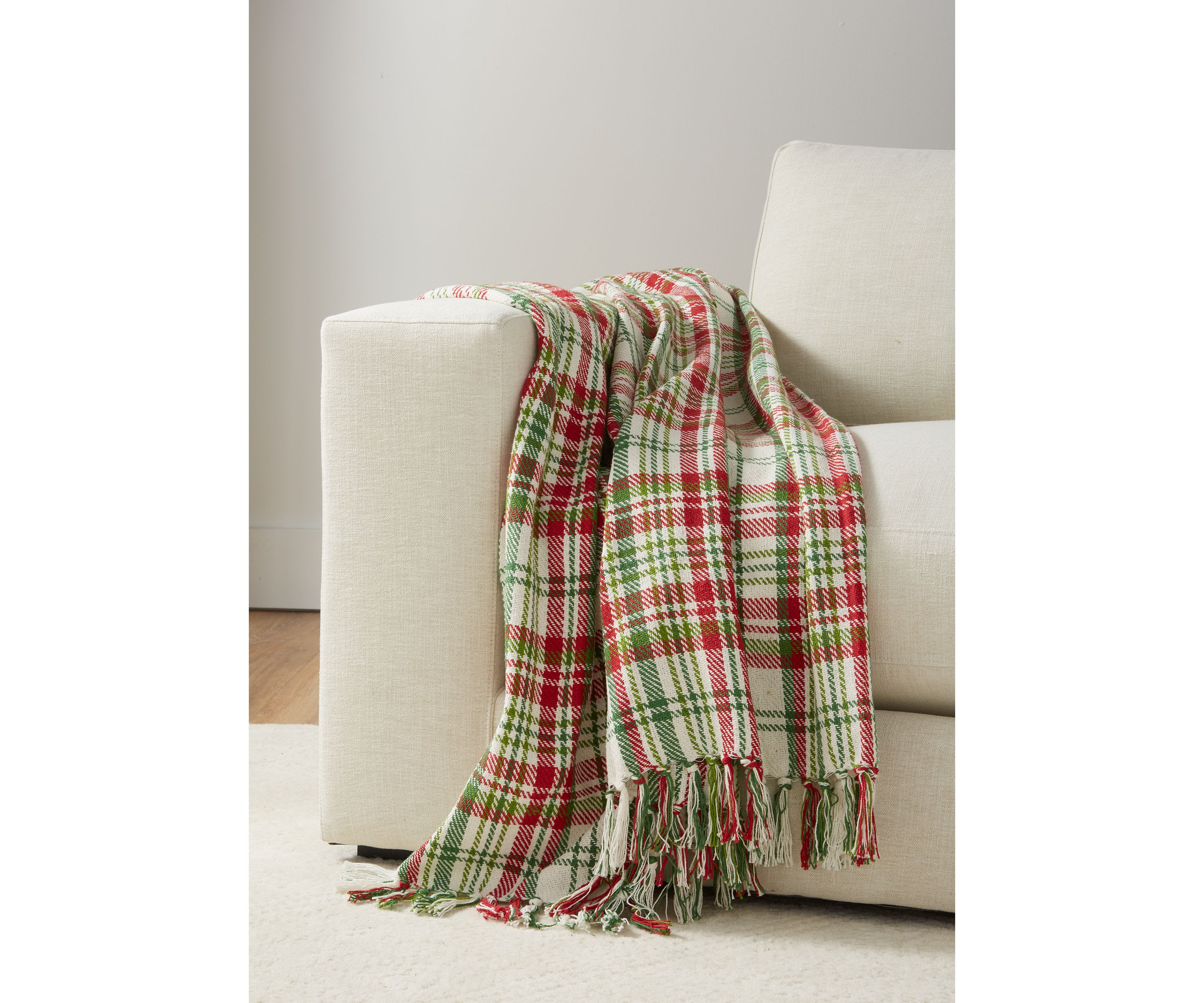 Joel Plaid Throw Blanket