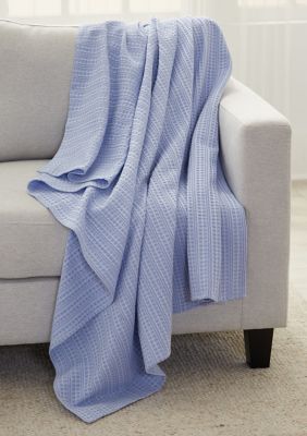 Textured Waffle Throw