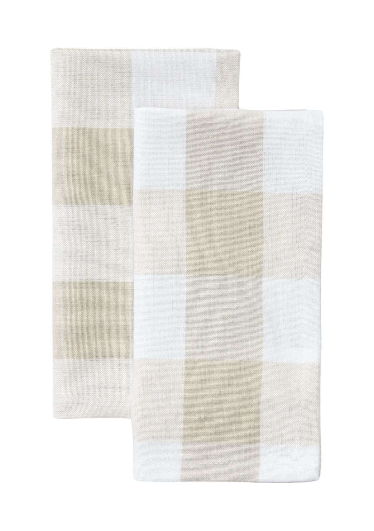 Franklin Gingham Pebble Set of 2 Napkins