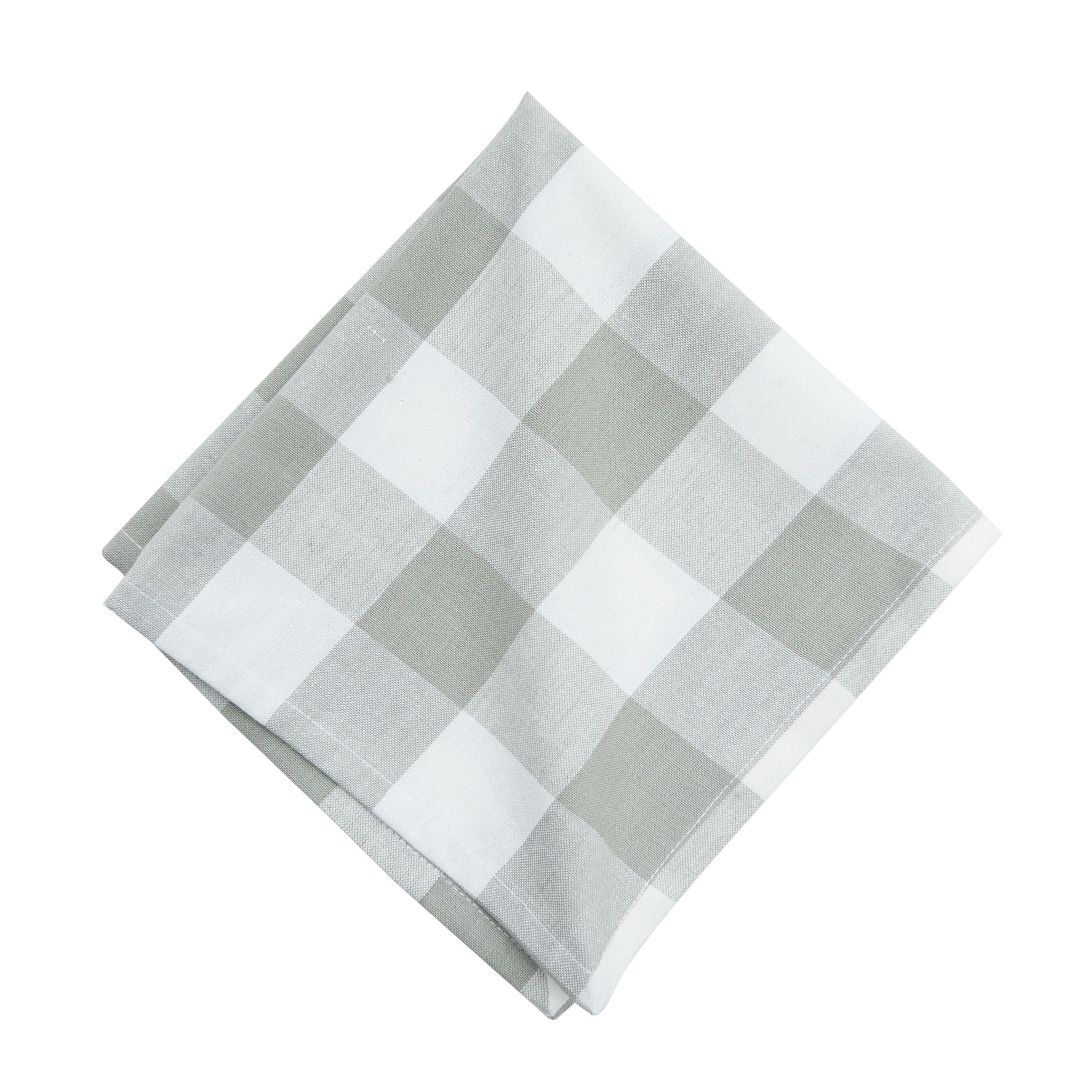 Franklin Coral Gingham Check Napkin, Set of 6