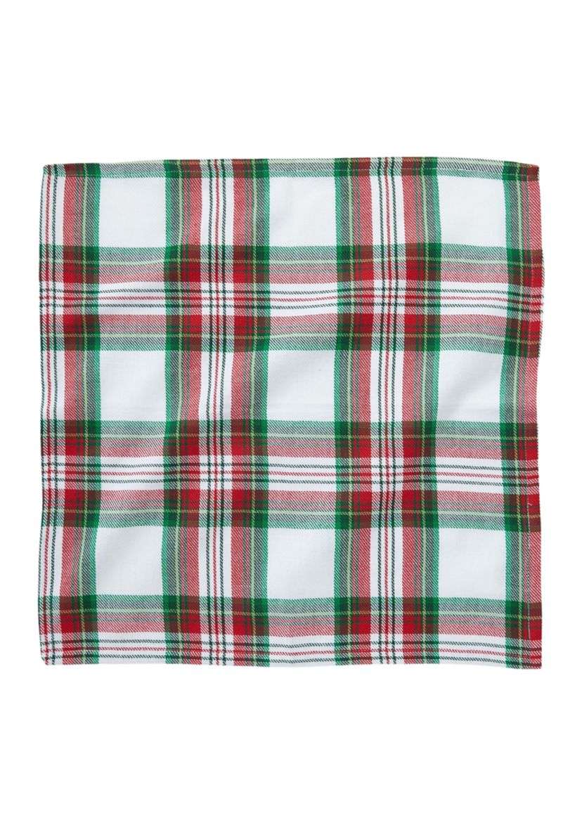 Carter Christmas Plaid Napkin