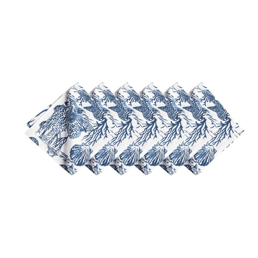 Reef Shores Napkin Set of 6