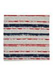 Americana Painted Stripe Napkin