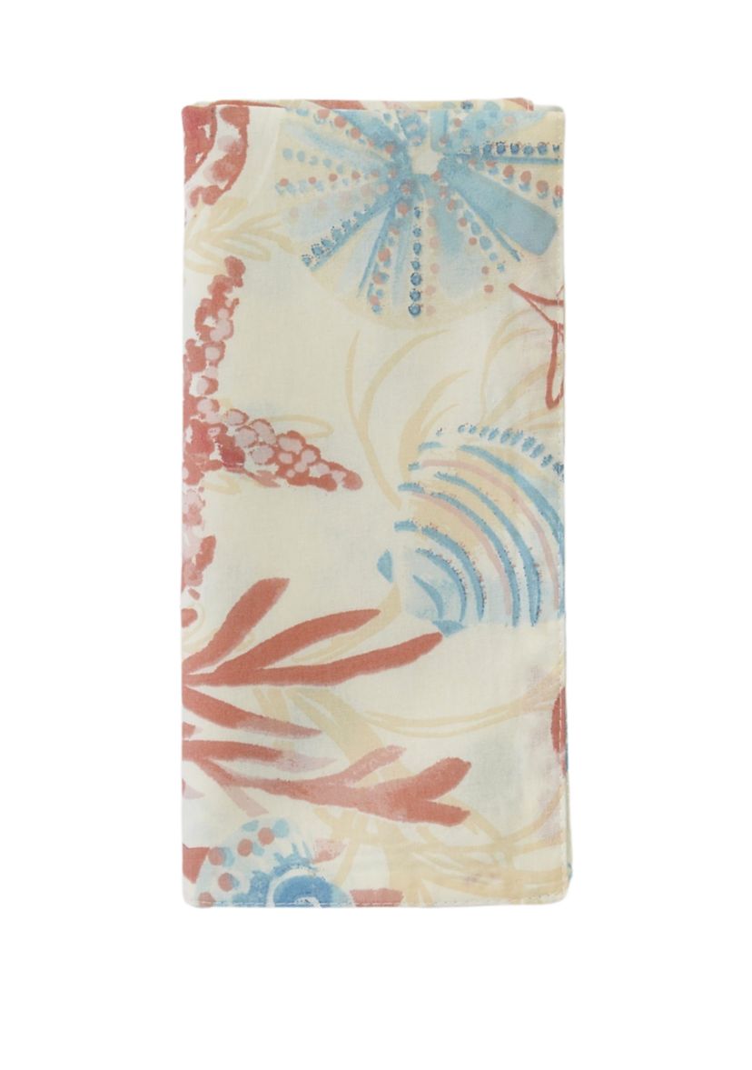 Shelly Shores Coastal Reversible Napkin 