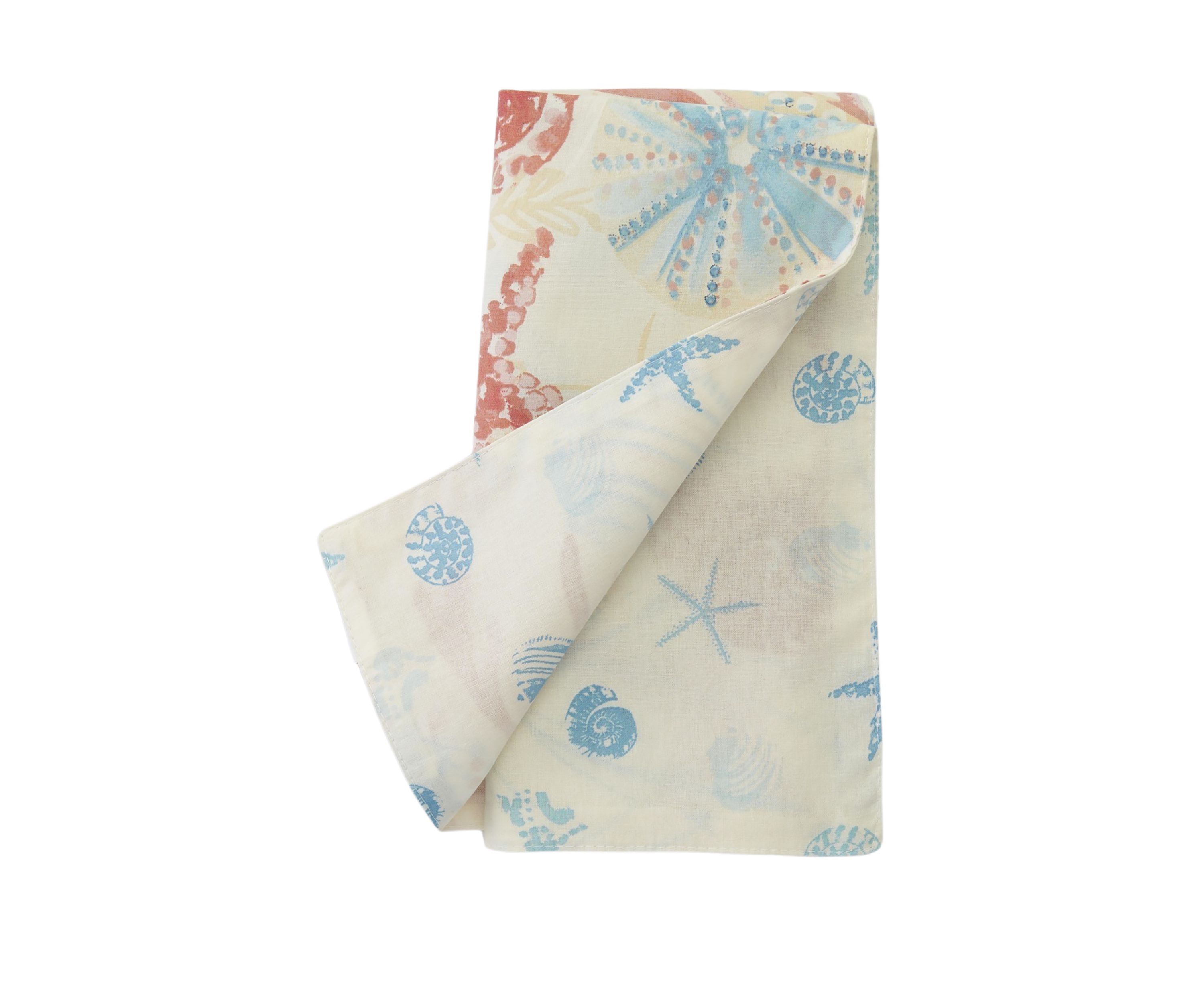 Shelly Shores Coastal Reversible Napkin 